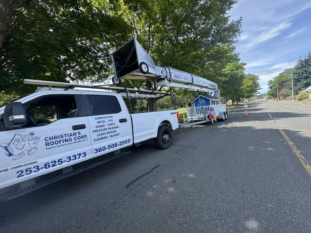 Slide of Christian's Roofing