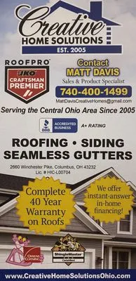 CHS Roofing and Siding Logo