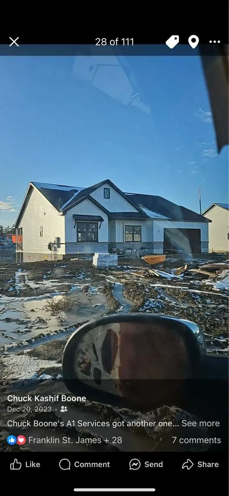 Slide of Chuck Boone’s A1 Services