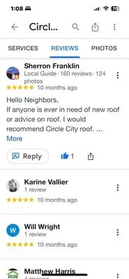 Circle City Roofing Logo