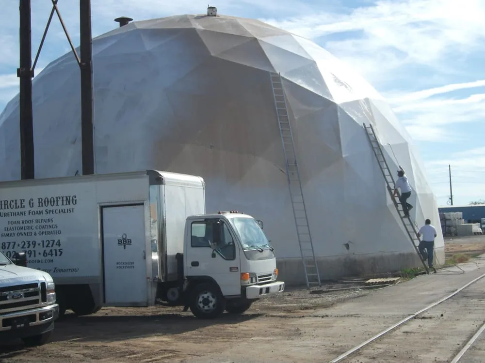 Slide of Circle G Roofing