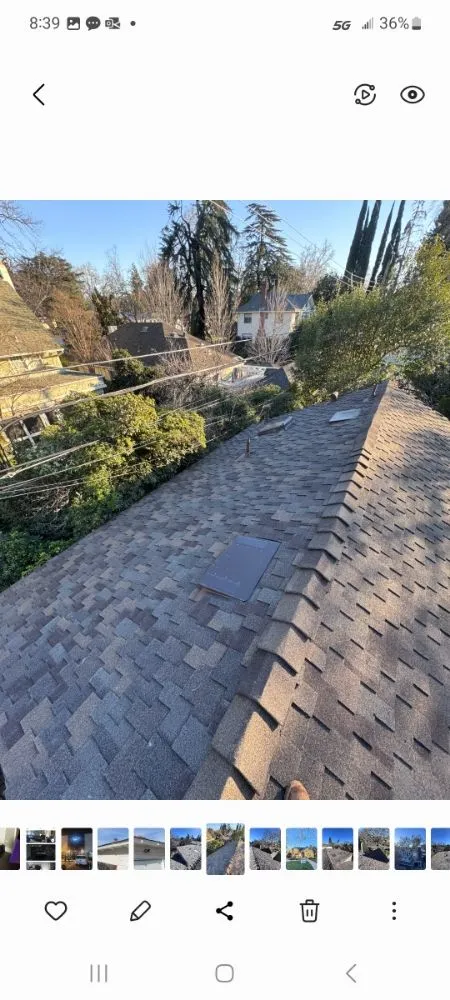 Slide of Cisco's Roofing