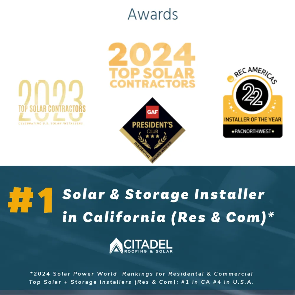 Slide of Citadel Roofing & Solar