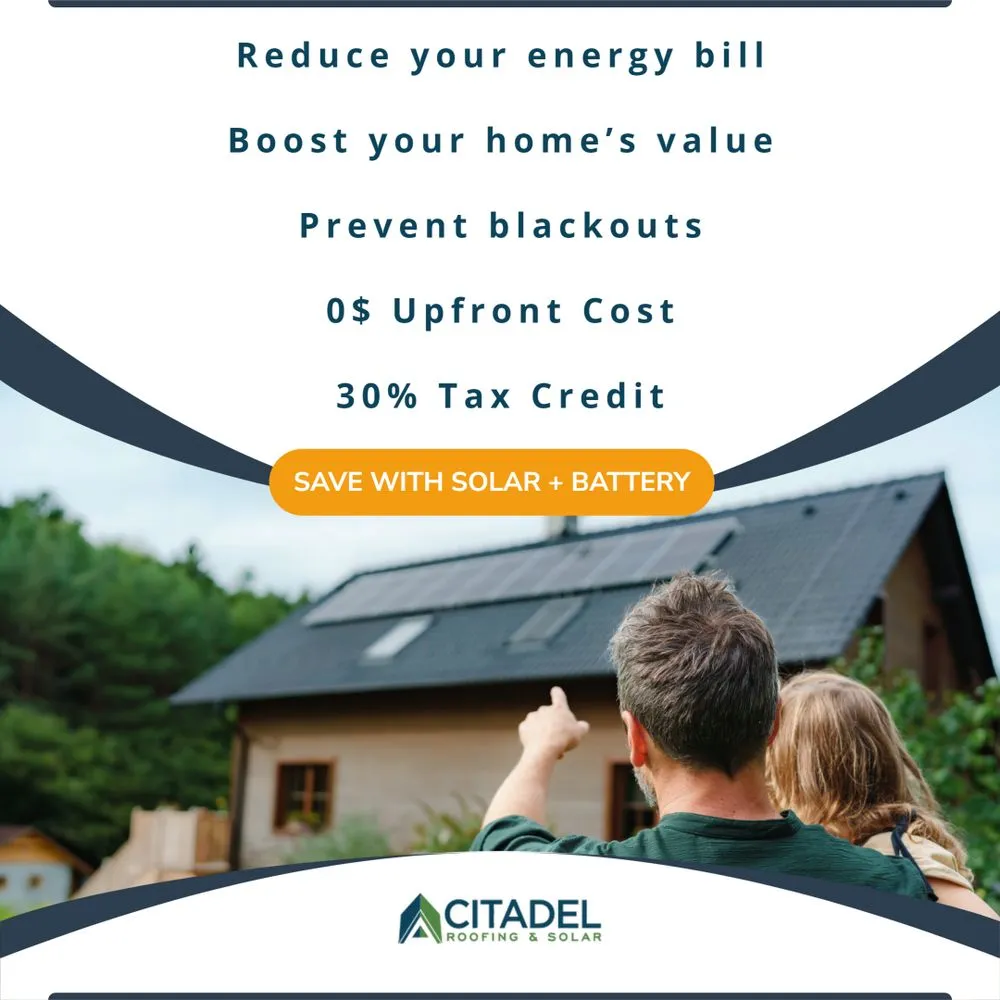 Slide of Citadel Roofing & Solar