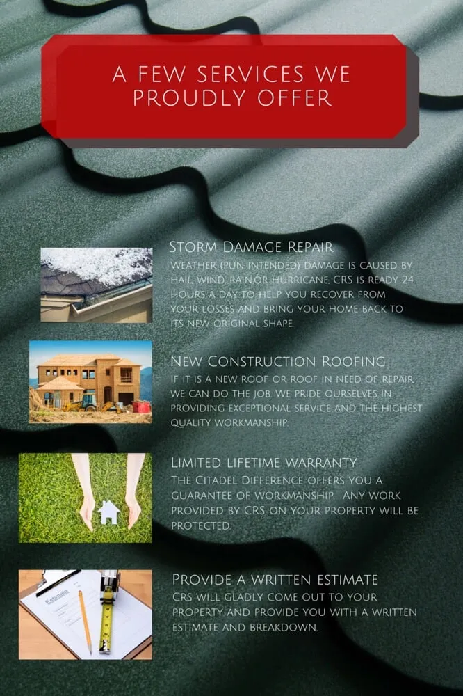 Slide of Citadel Roofing Systems