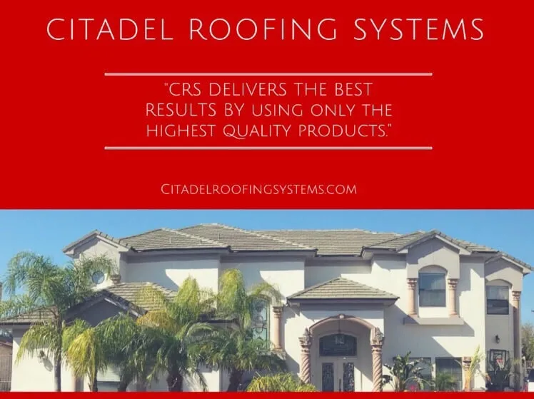 Slide of Citadel Roofing Systems
