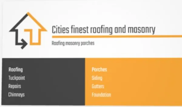 cities finest roofing and masonry Logo