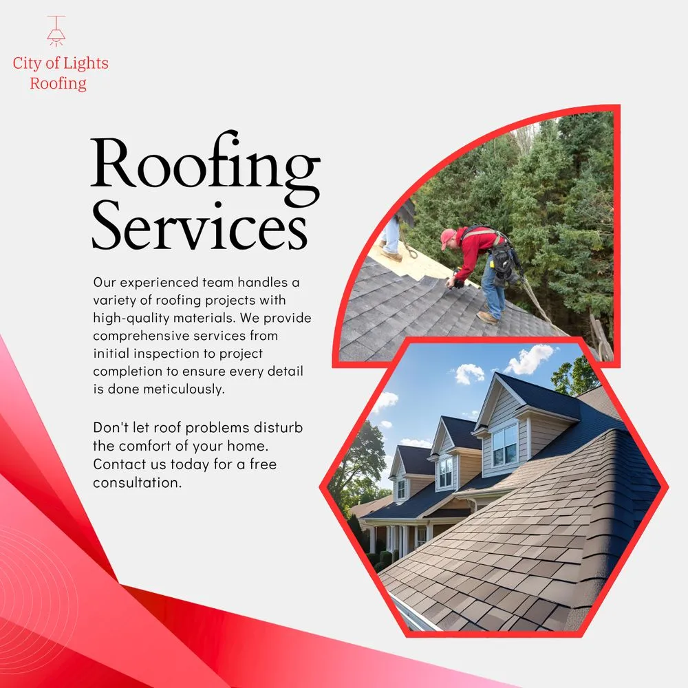 Slide of City of Lights Roofing