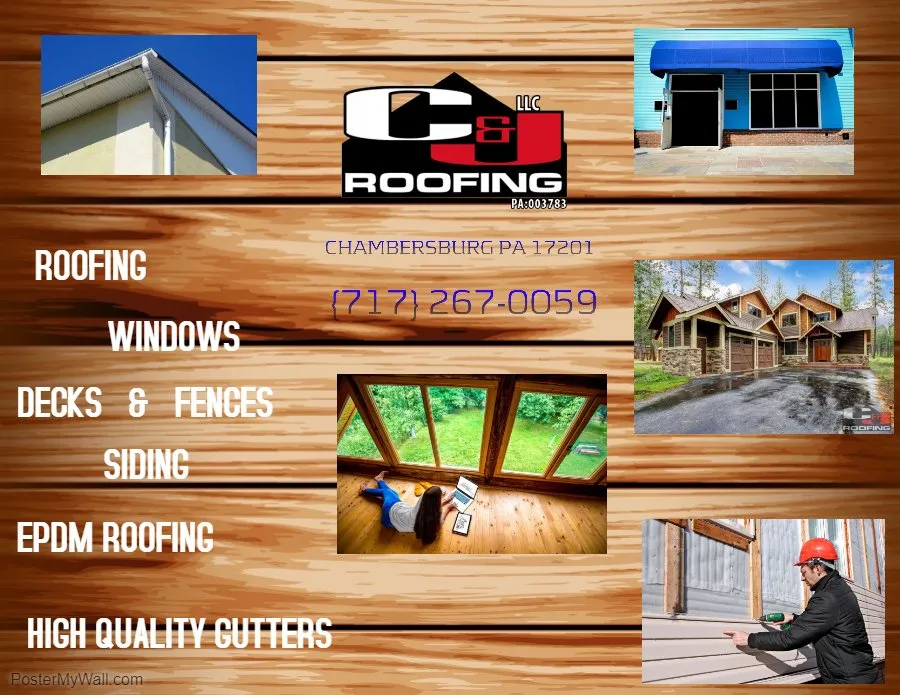 Slide of C&J Roofing