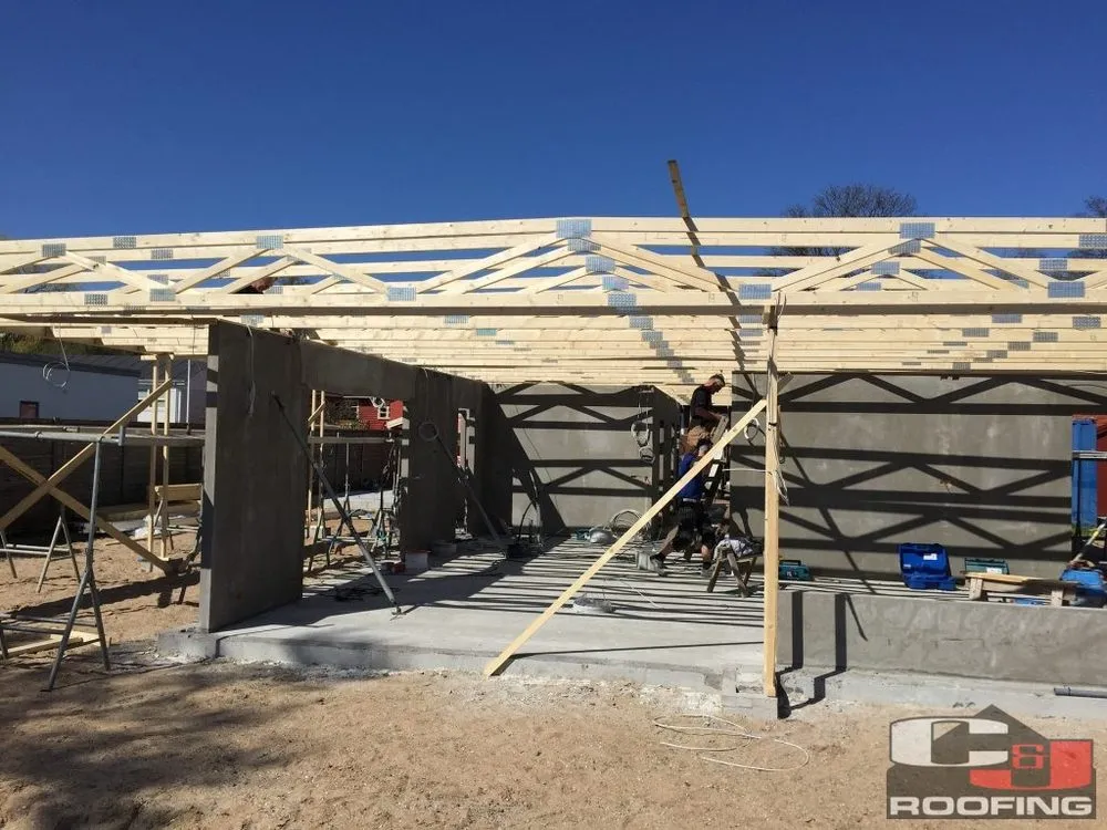 Slide of C&J Roofing