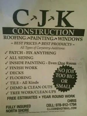 CJK Roofing and Contracting