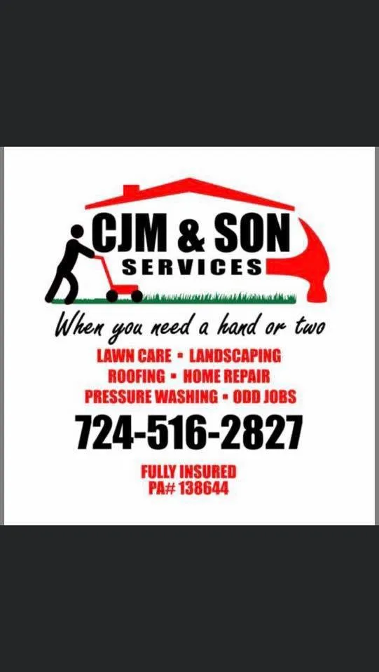 Slide of CJM & Son Services