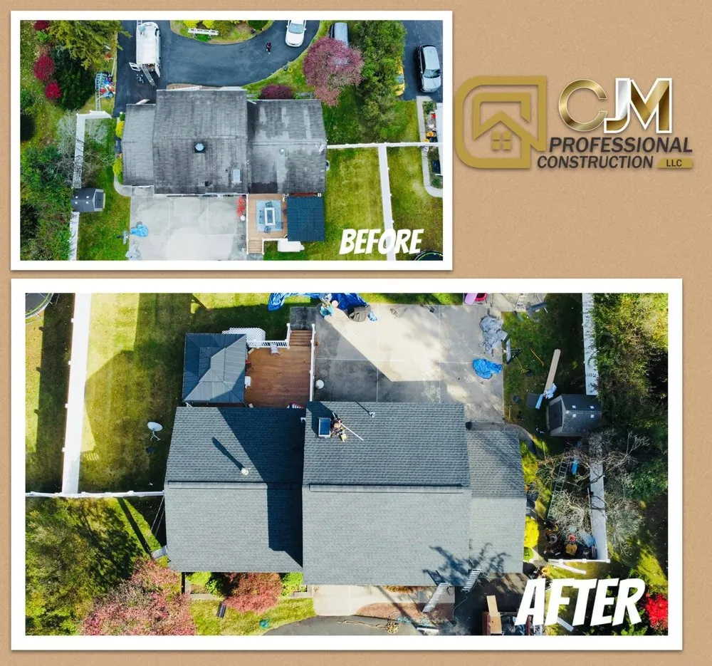 Slide of CJM Professional Roofing
