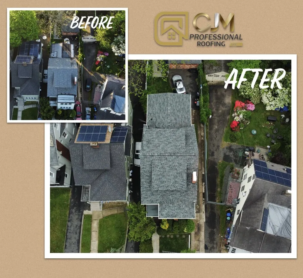 Slide of CJM Professional Roofing