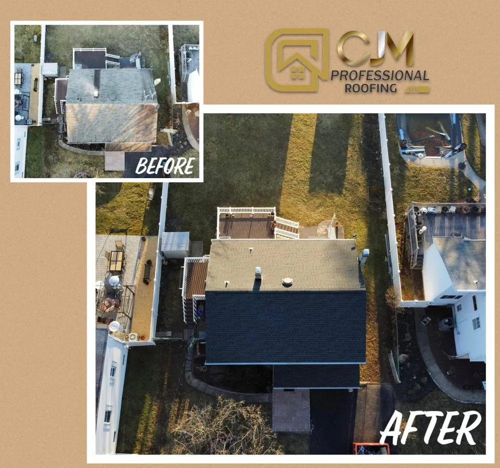 Slide of CJM Professional Roofing