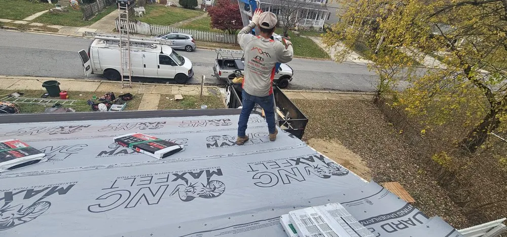 Slide of CJ's Construction