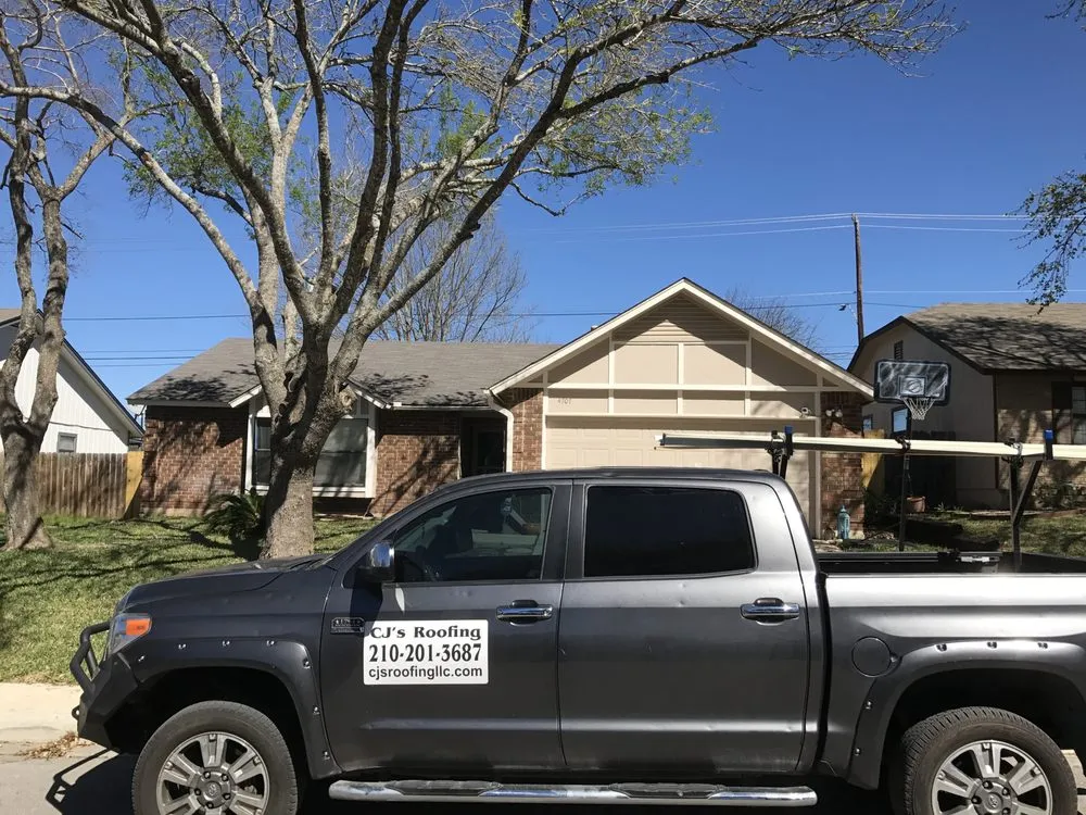 Slide of CJ's Roofing