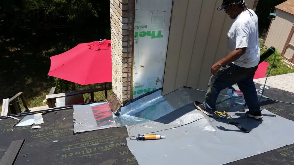 Slide of CJ's Roofing