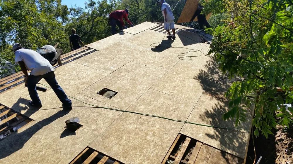 Slide of CJ's Roofing