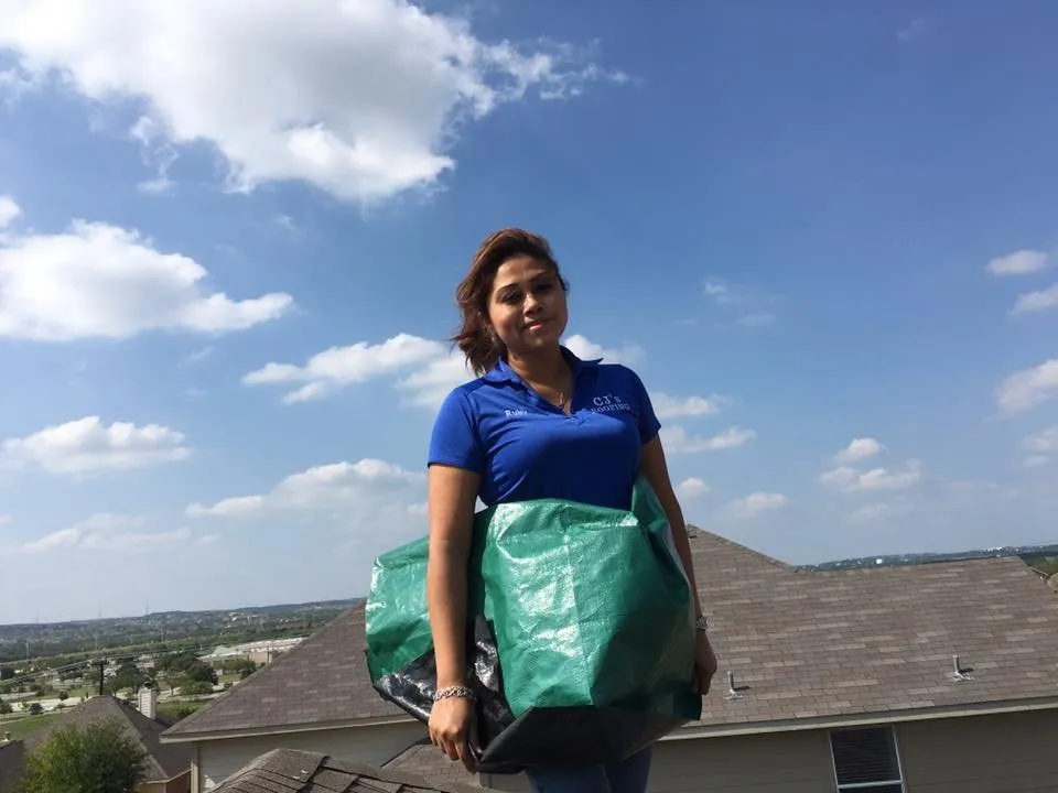 Slide of CJ's Roofing