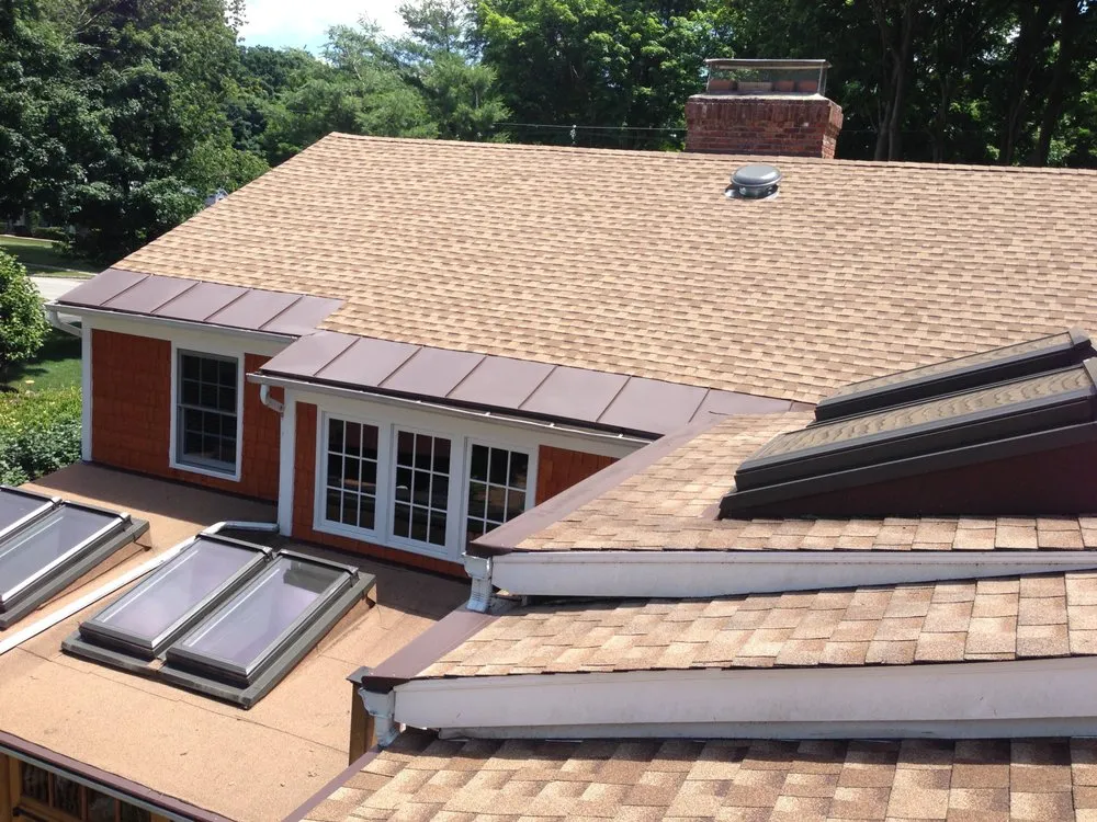 Reliable residential roofing service with free inspection in Parsippany-troy Hills, NJ by CKG Contractors