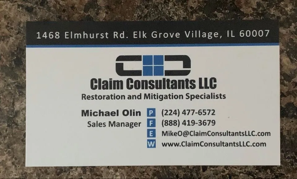 Slide of Claim Consultants
