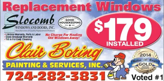 Slide of Clair Boring Painting & Services