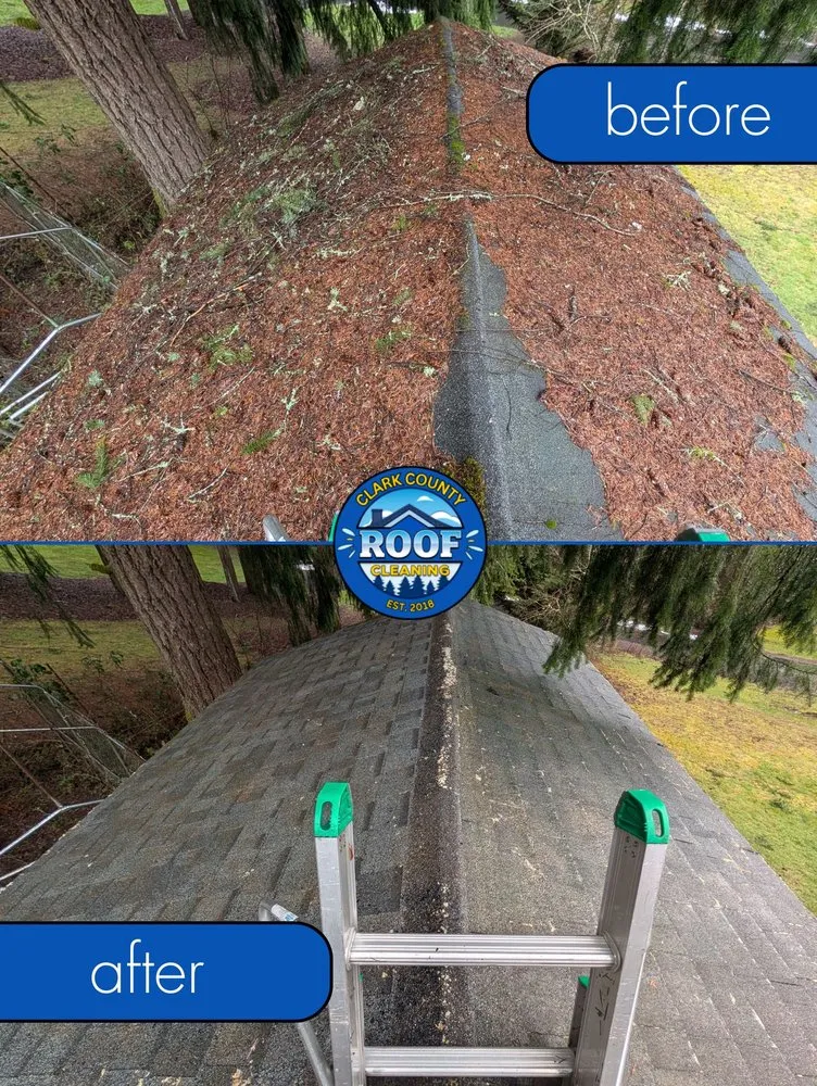 Slide of Clark County Roof Cleaning