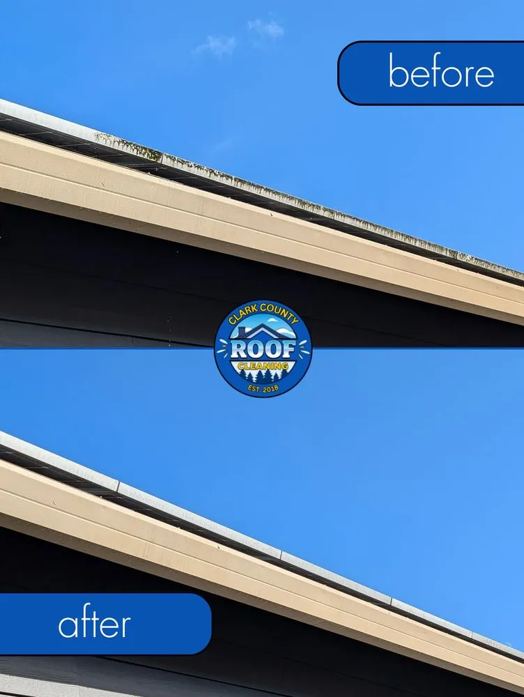 Slide of Clark County Roof Cleaning