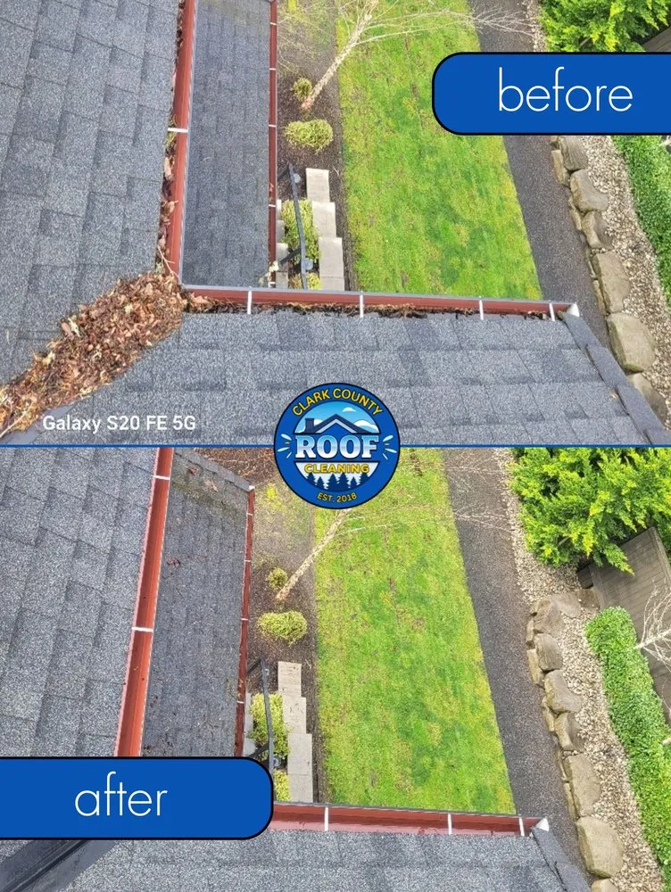 Slide of Clark County Roof Cleaning