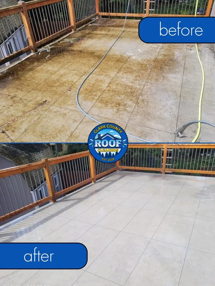 Slide of Clark County Roof Cleaning