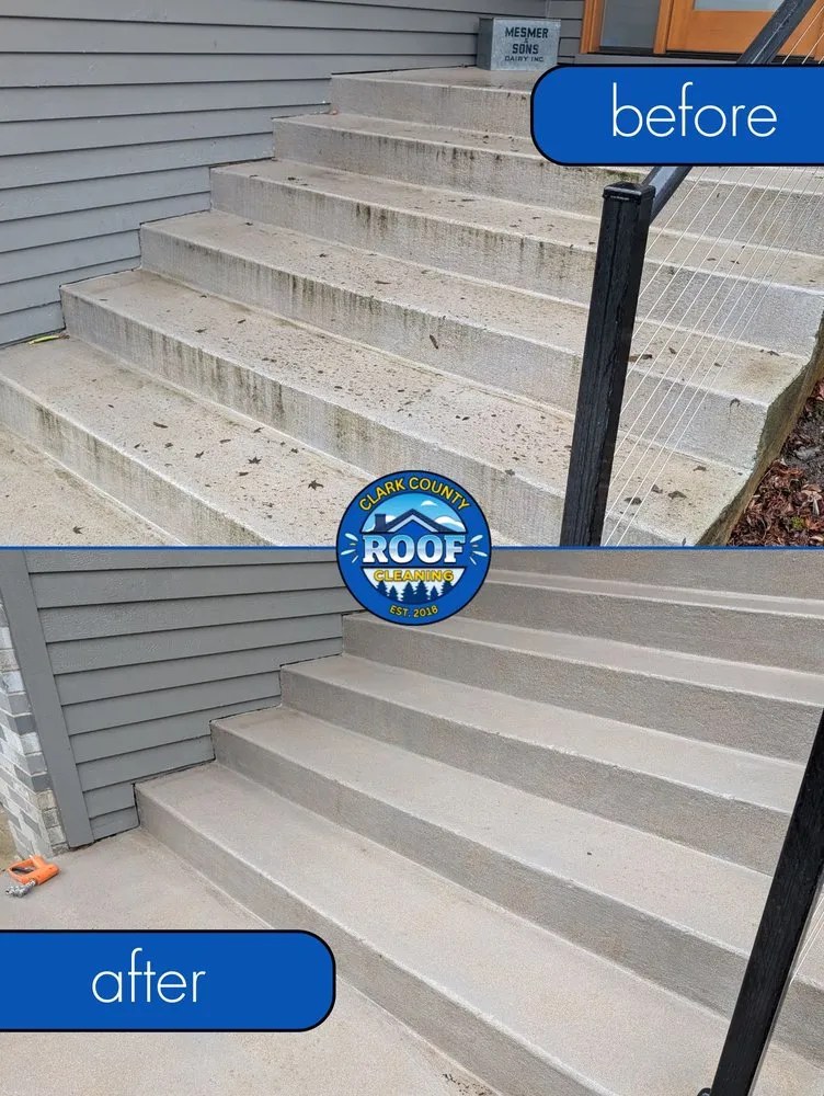 Slide of Clark County Roof Cleaning