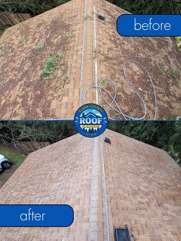 Slide of Clark County Roof Cleaning