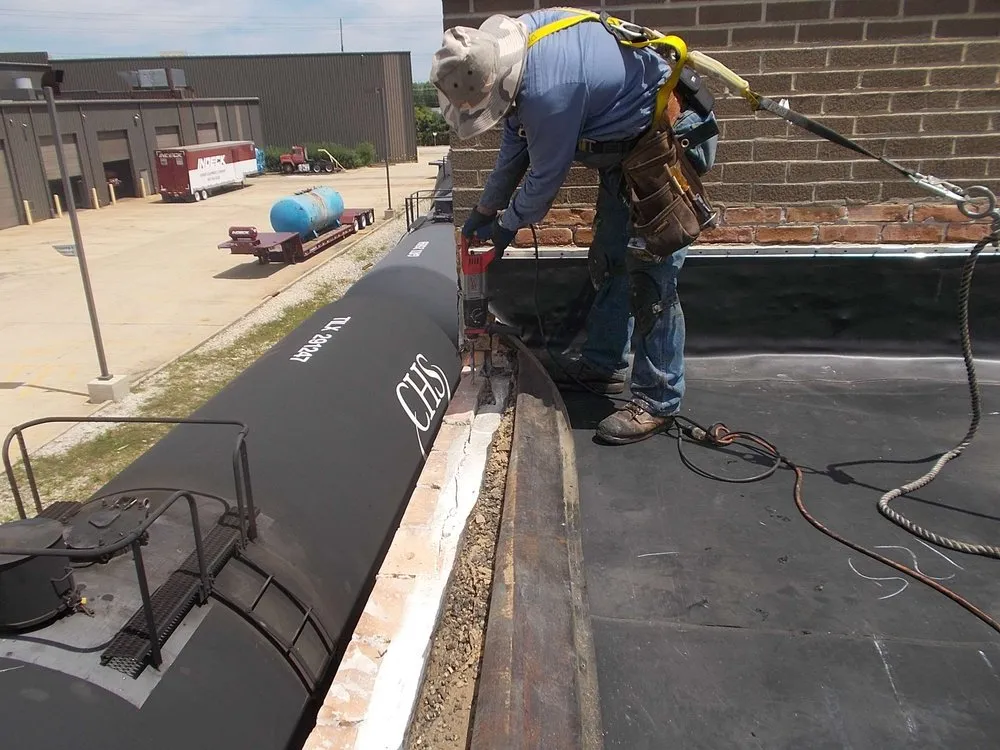 Slide of Clark Roofing