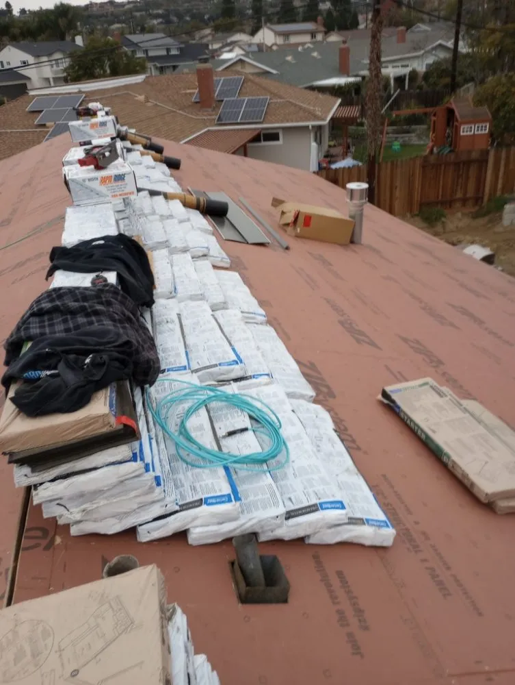 Slide of Clark Roofing