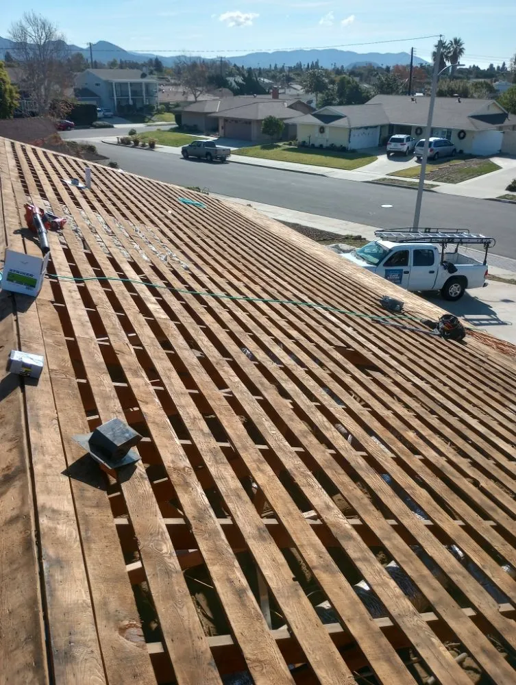 Slide of Clark Roofing