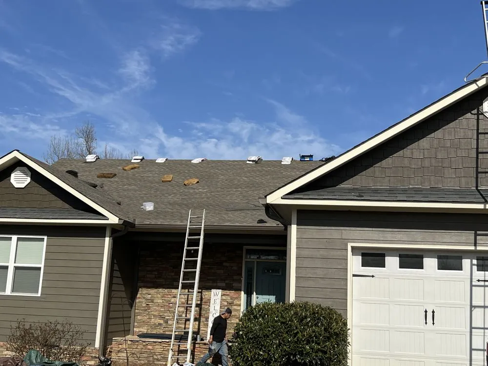 Licensed storm damage roof repair same-day service across Silver Creek, GA - Clark Roofing