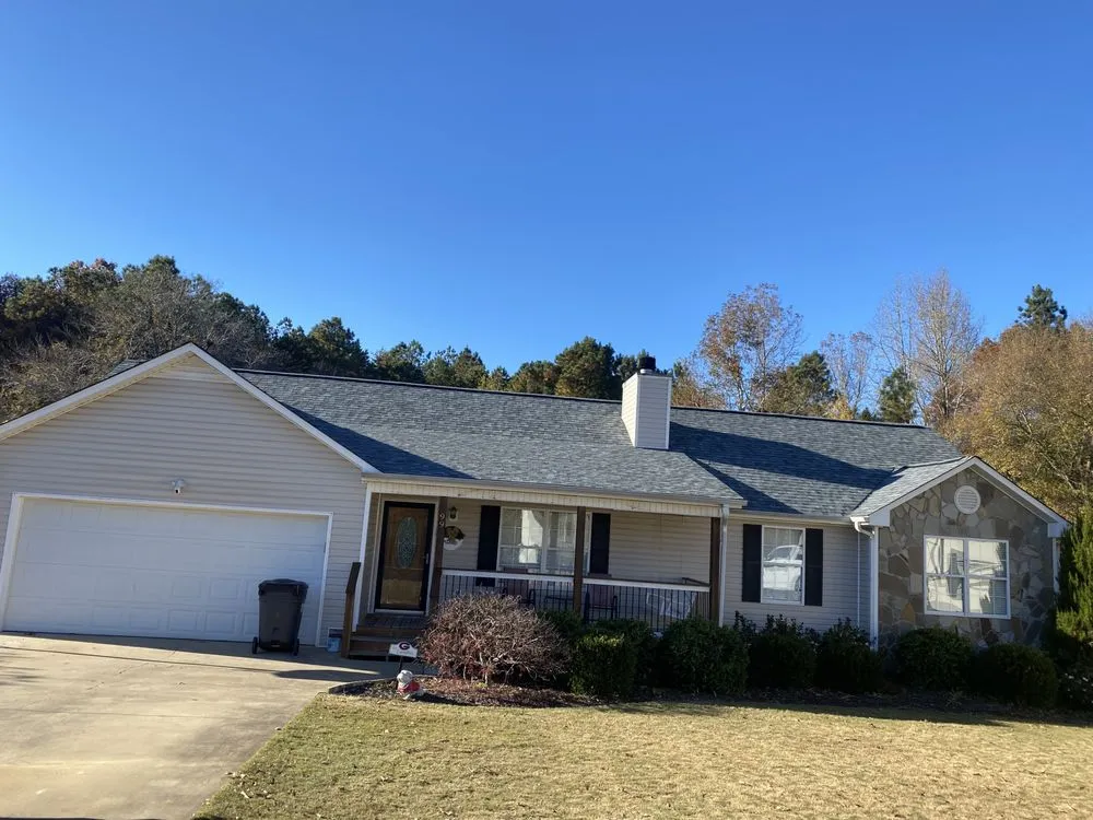 Top-rated residential roofing service after storm damage in Silver Creek, GA by Clark Roofing
