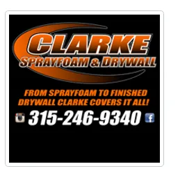 Slide of Clarke Spray Foam & Drywall
