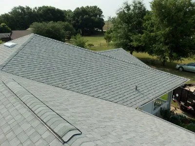 Slide of Clark's Roofing