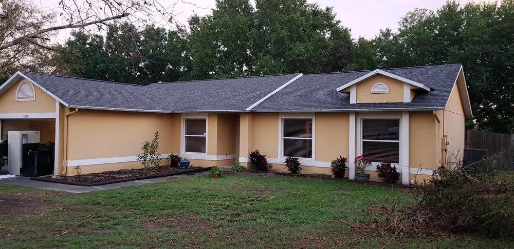 Slide of Clark's Roofing