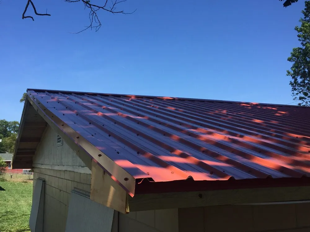 Slide of Clark's Roofing