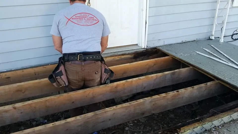 Slide of Clark's Straight Line Roofing & Gutter