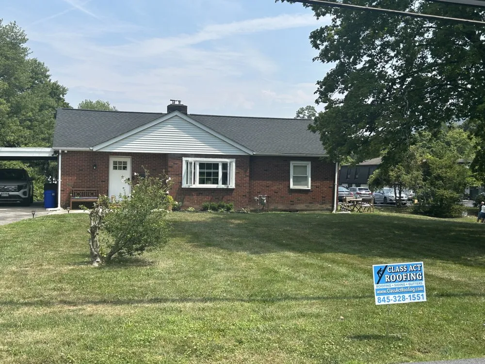 Slide of Class Act Roofing