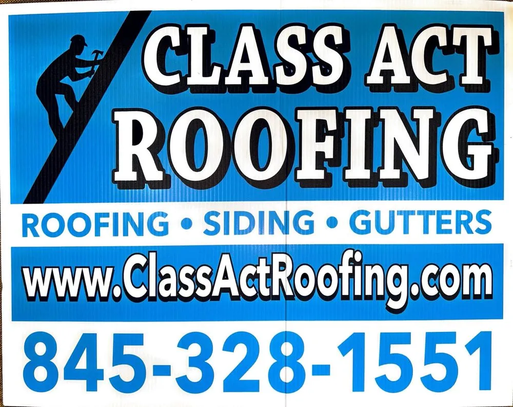 Slide of Class Act Roofing