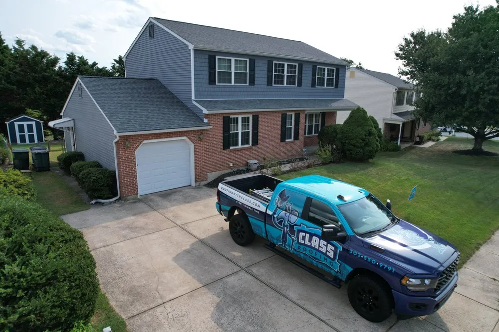 Slide of Class Roofing