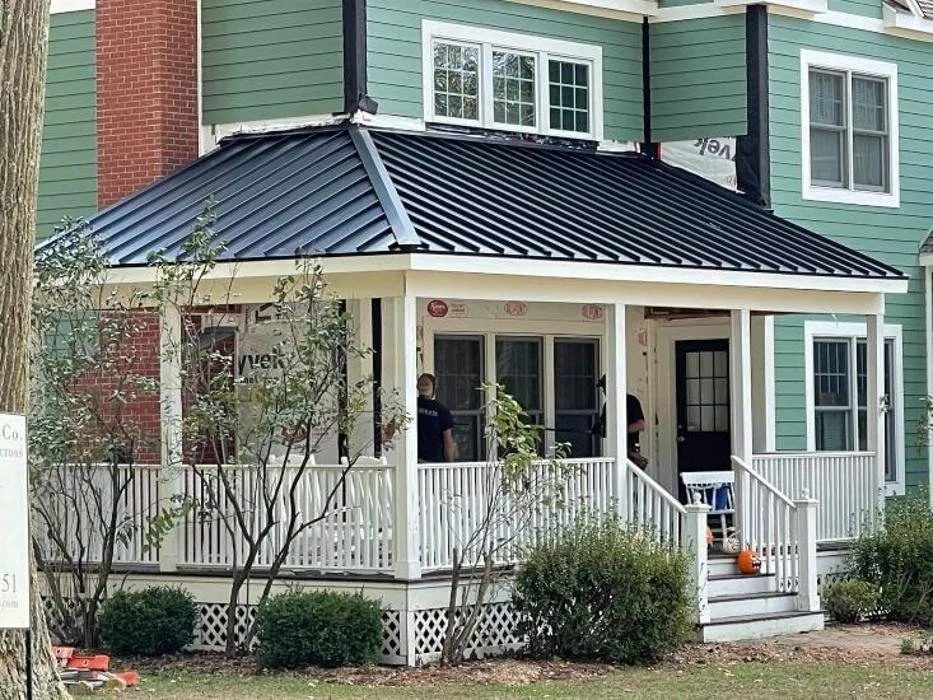Professional storm damage roof repair in East Berlin, CT by Classic Metal Roofs