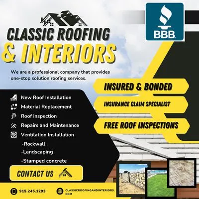 Classic Roofing and Interiors Logo
