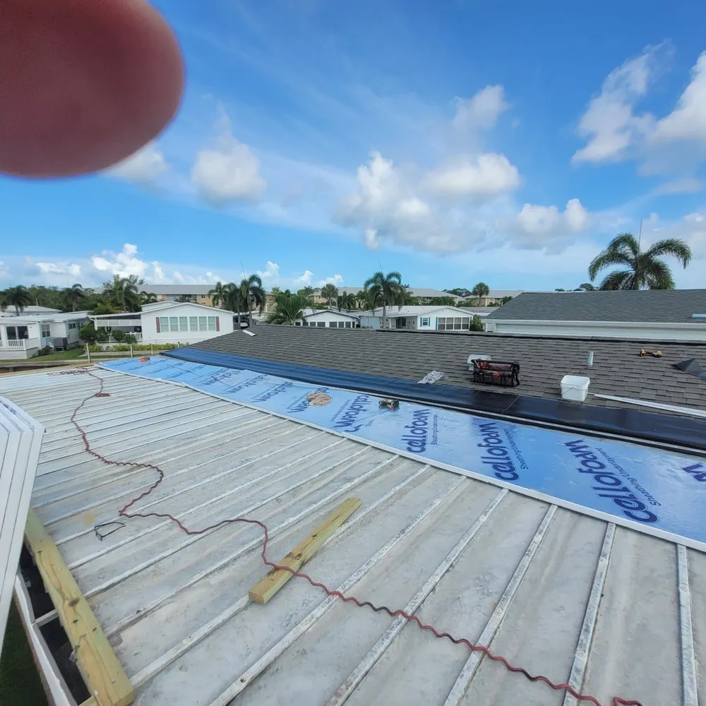 Emergency storm damage roof repair in St Petersburg, FL by Clean 2 Preserve