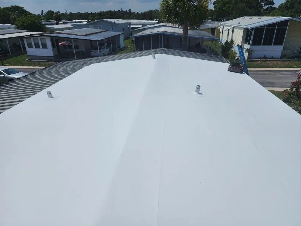 Licensed metal roofing installation after storm damage in St Petersburg, FL by Clean 2 Preserve